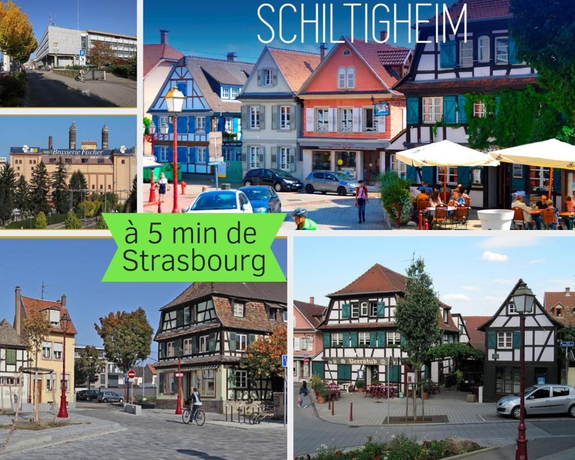Vieux Schilik / Parking / Tram / Parlement / Proche Strasbourg Centre Schiltigheim Exterior foto